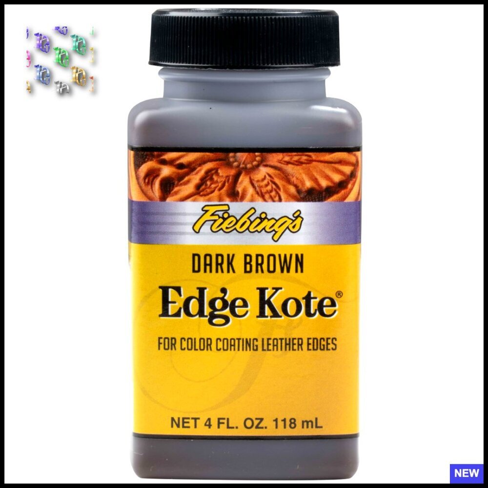 Leather Edge Paint Professional Finish Water Resistant Flexible Semi-Gloss
